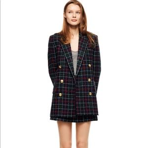 ZARA PLAID MINI SKIRT BLOGGER FAVORITE NWT